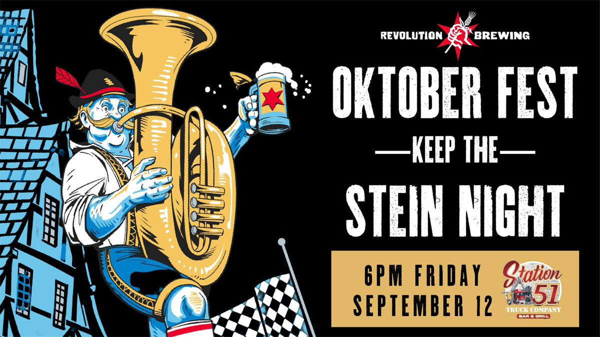 Keep the Stein Night with Revolution Brewing at Station 51